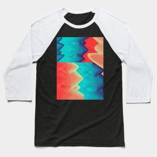 Fire and Ice Baseball T-Shirt